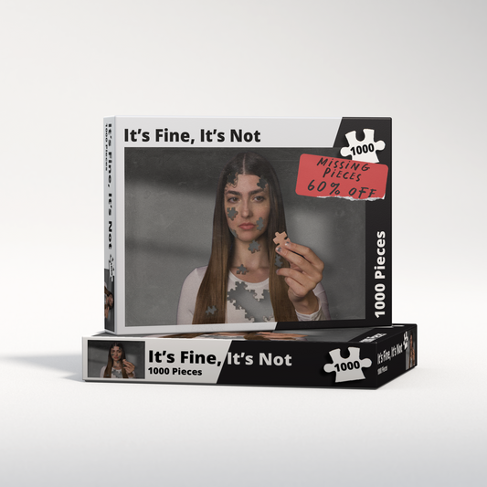 Pay The Rest Later: Limited Edition Full Size "It's Fine It's Not" Puzzle